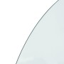 Glass plate for semicircular fireplace 1000x500 mm by vidaXL, Glass - Ref: Foro24-324117, Price: 43,58 €, Discount: %