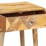 Nachttisch aus massivem Mangoholz, 43 x 30 x 58 cm von vidaXL, Nachttische - Ref: Foro24-285857, Preis: 99,99 €, Rabatt: %