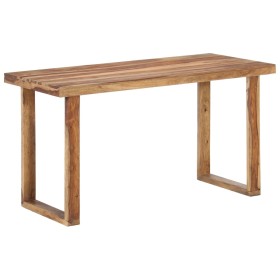 Solid sheesham wood dining table 140x70x76 cm by vidaXL, Kitchen and dining tables - Ref: Foro24-287356, Price: 264,19 €, Dis...