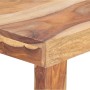 Mesa de comedor de madera maciza de sheesham 140x70x76 cm de vidaXL, Mesas de cocina y de comedor - Ref: Foro24-287356, Preci...