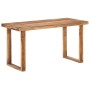 Solid sheesham wood dining table 140x70x76 cm by vidaXL, Kitchen and dining tables - Ref: Foro24-287356, Price: 282,84 €, Dis...