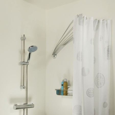 Sealskin Corner Umbrella Shower Curtain Rod Chrome by Sealskin, shower bars - Ref: Foro24-436877, Price: 45,05 €, Discount: %