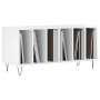 Glossy white plywood disc cabinet 100x38x48 cm by vidaXL, CD and DVD storage - Ref: Foro24-831750, Price: 81,11 €, Discount: %