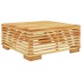 Gartenmöbel-Set 2-teilig aus massivem Teakholz von vidaXL, Modulare Sofas für den Außenbereich - Ref: Foro24-319169, Preis: 2...