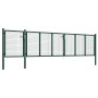 Grünes Gartentor aus Stahl 500x100 cm von vidaXL, Gartentore - Ref: Foro24-144317, Preis: 485,49 €, Rabatt: %