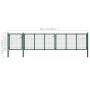 Grünes Gartentor aus Stahl 500x100 cm von vidaXL, Gartentore - Ref: Foro24-144317, Preis: 485,49 €, Rabatt: %