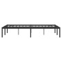 Estructura de cama de metal negro 135x190 cm de vidaXL, Camas y somieres - Ref: Foro24-350845, Precio: 114,61 €, Descuento: %