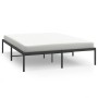 Estructura de cama de metal negro 150x200 cm de vidaXL, Camas y somieres - Ref: Foro24-350848, Precio: 116,21 €, Descuento: %