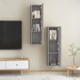 Muebles para TV de pared 2 uds gris Sonoma 30,5x30x110 cm de vidaXL, Muebles TV - Ref: Foro24-826679, Precio: 82,38 €, Descue...