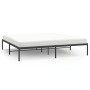 Estructura de cama de metal negro 180x200 cm de vidaXL, Camas y somieres - Ref: Foro24-350850, Precio: 94,62 €, Descuento: %