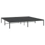 Estructura de cama de metal negro 180x200 cm de vidaXL, Camas y somieres - Ref: Foro24-350850, Precio: 94,62 €, Descuento: %