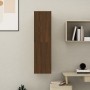 Wall-mounted TV stand in brown oak color, 30.5x30x110 cm by vidaXL, TV Furniture - Ref: Foro24-826680, Price: 52,51 €, Discou...