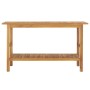 Mueble de baño madera maciza de teca 132x45x75 cm de vidaXL, Tocadores de baño - Ref: Foro24-318482, Precio: 169,88 €, Descue...