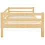 Solid pine wood sofa bed 90x200 cm by vidaXL, Beds and slatted bases - Ref: Foro24-806930, Price: 78,99 €, Discount: %