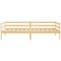 Sofá cama madera maciza de pino 90x200 cm de vidaXL, Camas y somieres - Ref: Foro24-806930, Precio: 79,09 €, Descuento: %