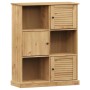 Librería VIGO madera maciza de pino 90x35x114,5 cm de vidaXL, Librerías y estanterías - Ref: Foro24-353181, Precio: 181,14 €,...