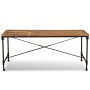 Recycled solid wood dining table 180 cm by vidaXL, Kitchen and dining tables - Ref: Foro24-243995, Price: 306,99 €, Discount: %