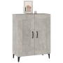 Concrete gray plywood sideboard 69.5x34x90 cm by vidaXL, Sideboards - Ref: Foro24-812145, Price: 77,22 €, Discount: %