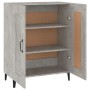 Aparador de madera contrachapada gris hormigón 69,5x34x90 cm de vidaXL, Aparadores - Ref: Foro24-812145, Precio: 77,22 €, Des...