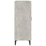 Aparador de madera contrachapada gris hormigón 69,5x34x90 cm de vidaXL, Aparadores - Ref: Foro24-812145, Precio: 77,22 €, Des...