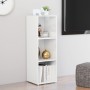 Glossy white plywood TV cabinet 107x35x37 cm by vidaXL, TV Furniture - Ref: Foro24-805540, Price: 46,23 €, Discount: %