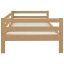 Sofá cama madera maciza de pino marrón miel 90x200 cm de vidaXL, Camas y somieres - Ref: Foro24-806933, Precio: 88,90 €, Desc...