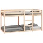 Solid pine wood bunk bed 90x200 cm by vidaXL, Beds and slatted bases - Ref: Foro24-821644, Price: 105,56 €, Discount: %