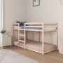 Solid pine wood bunk bed 90x200 cm by vidaXL, Beds and slatted bases - Ref: Foro24-821644, Price: 105,56 €, Discount: %