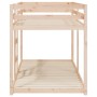 Solid pine wood bunk bed 90x200 cm by vidaXL, Beds and slatted bases - Ref: Foro24-821644, Price: 105,56 €, Discount: %