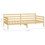 Solid pine wood sofa bed 90x200 cm by vidaXL, Beds and slatted bases - Ref: Foro24-806935, Price: 83,74 €, Discount: %