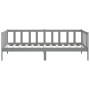 Solid gray pine wood sofa bed 90x200 cm by vidaXL, Beds and slatted bases - Ref: Foro24-806942, Price: 134,99 €, Discount: %