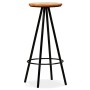 Kitchen stools 2 units recycled solid wood by vidaXL, Kitchen stools - Ref: Foro24-245445, Price: 130,38 €, Discount: %