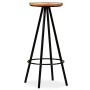 Kitchen stools 2 units recycled solid wood by vidaXL, Kitchen stools - Ref: Foro24-245445, Price: 130,38 €, Discount: %