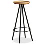 Kitchen stools 2 units recycled solid wood by vidaXL, Kitchen stools - Ref: Foro24-245445, Price: 130,38 €, Discount: %