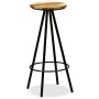 Kitchen stools 2 units recycled solid wood by vidaXL, Kitchen stools - Ref: Foro24-245445, Price: 130,38 €, Discount: %