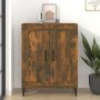 Smoked oak engineered wood sideboard 69.5x34x90 cm by vidaXL, Sideboards - Ref: Foro24-817342, Price: 71,70 €, Discount: %