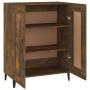 Aparador de madera de ingeniería roble ahumado 69,5x34x90 cm de vidaXL, Aparadores - Ref: Foro24-817342, Precio: 71,70 €, Des...