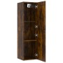 TV-Wandschrank aus geräucherter Eiche, 30,5 x 30 x 110 cm von vidaXL, TV-Möbel - Ref: Foro24-826676, Preis: 51,23 €, Rabatt: %