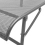 Sun loungers with table 2 units anthracite gray steel by vidaXL, Loungers - Ref: Foro24-42727, Price: 295,51 €, Discount: %