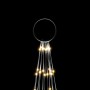 Christmas tree on flagpole 732 warm white LEDs 500cm by vidaXL, Christmas lights - Ref: Foro24-343526, Price: 41,93 €, Discou...