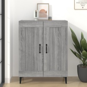 Engineered wood sideboard in Sonoma grey, 69.5x34x90 cm by vidaXL, Sideboards - Ref: Foro24-817343, Price: 73,99 €, Discount: %