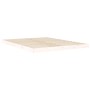 Estructura de cama madera maciza de pino blanco 150x200 cm de vidaXL, Camas y somieres - Ref: Foro24-823440, Precio: 86,02 €,...