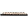 Estructura de cama de madera maciza pino negra 150x200 cm de vidaXL, Camas y somieres - Ref: Foro24-823443, Precio: 99,92 €, ...