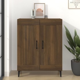 Oak brown engineered wood sideboard 69.5x34x90 cm by vidaXL, Sideboards - Ref: Foro24-817344, Price: 69,87 €, Discount: %