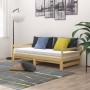 Sofá cama extraíble madera maciza de pino 2x(90x200) cm de vidaXL, Camas y somieres - Ref: Foro24-806950, Precio: 192,99 €, D...