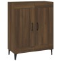 Oak brown engineered wood sideboard 69.5x34x90 cm by vidaXL, Sideboards - Ref: Foro24-817344, Price: 69,79 €, Discount: %