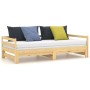 Sofá cama extraíble madera maciza de pino 2x(90x200) cm de vidaXL, Camas y somieres - Ref: Foro24-806950, Precio: 192,99 €, D...