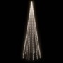 Christmas tree on flagpole 732 cold white LEDs 500 cm by vidaXL, Christmas lights - Ref: Foro24-343527, Price: 38,19 €, Disco...