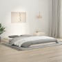 Solid white pine wood bed frame 160x200 cm by vidaXL, Beds and slatted bases - Ref: Foro24-823435, Price: 106,04 €, Discount: %