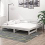 Removable sofa bed solid white pine wood 2x(90x200) cm by vidaXL, Beds and slatted bases - Ref: Foro24-806951, Price: 210,99 ...